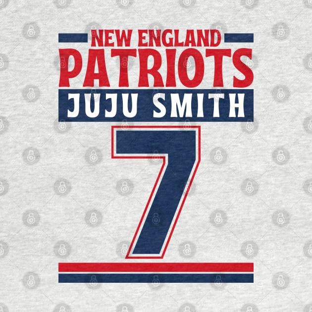 New England Patriots Juju Smith 7 Edition 3 by Astronaut.co